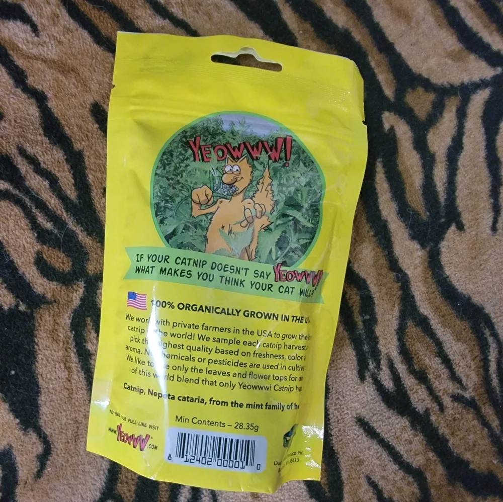 Yeowww Catnip Leaf & Flower Blend - Fresh w/ A Powerful Punch Each